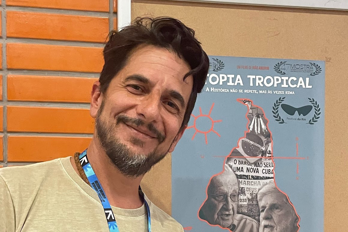 João Amorim, director and screenwriter of the documentary Tropical Utopia, presented at 12 festivals around the world. Image: Disclosure